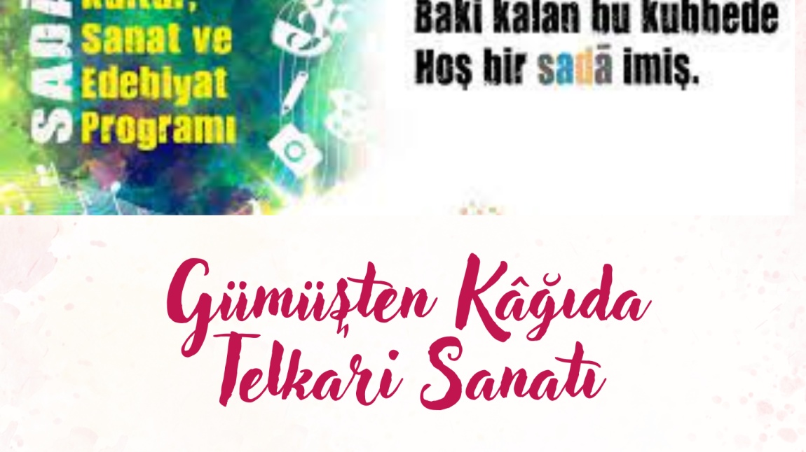SADA ptojesi kapsamında yapılan çalışmalarımız 